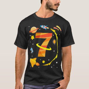 Camiseta Nacido en 2011 de las estrellas del avión espacial