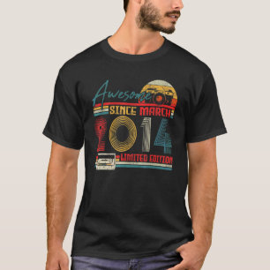 Camiseta Nacido en 2014 Increíble desde marzo de 2014: 8 añ