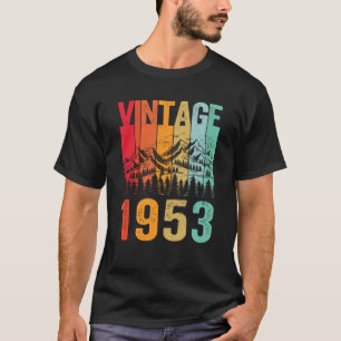 Camiseta Nacido en 70° cumpleaños masculino 1953 70 años