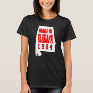 Camiseta Nacido En Alabama En 1984