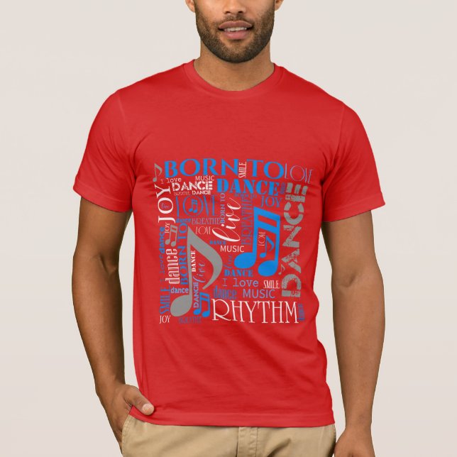 Camiseta Nacido en azul/blanco/cualquier color ID277 (Anverso)
