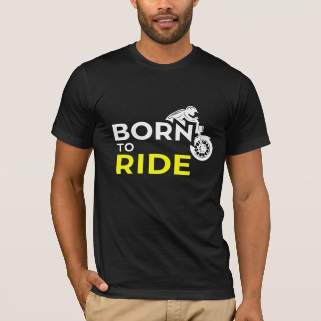 Camiseta Nacido en bicicleta (Anverso)