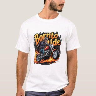 Camiseta Nacido en bicicleta