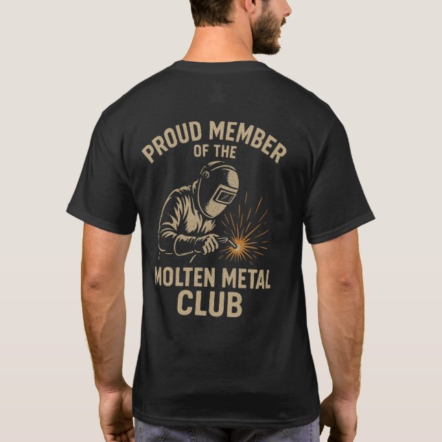 Camiseta Nacido en Burn Welders Club (Reverso)