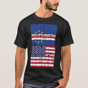 Camiseta Nacido en Cabo Verde Pertenezco Americano