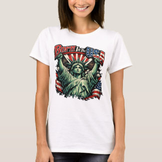 Camiseta Nacido En EE. UU.