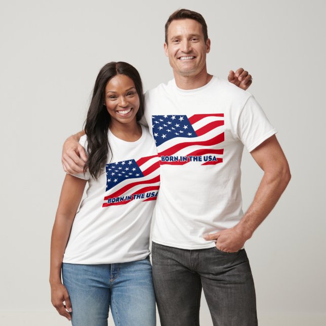 Camiseta Nacido en EE. UU. (Unisexo)
