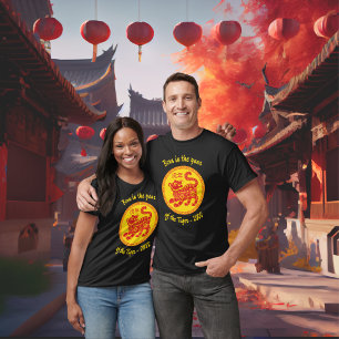 Camiseta Nacido en el año del Año Nuevo Tigre de China