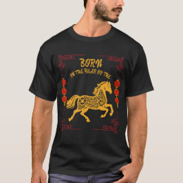 Camiseta Nacido en el Año del Caballo