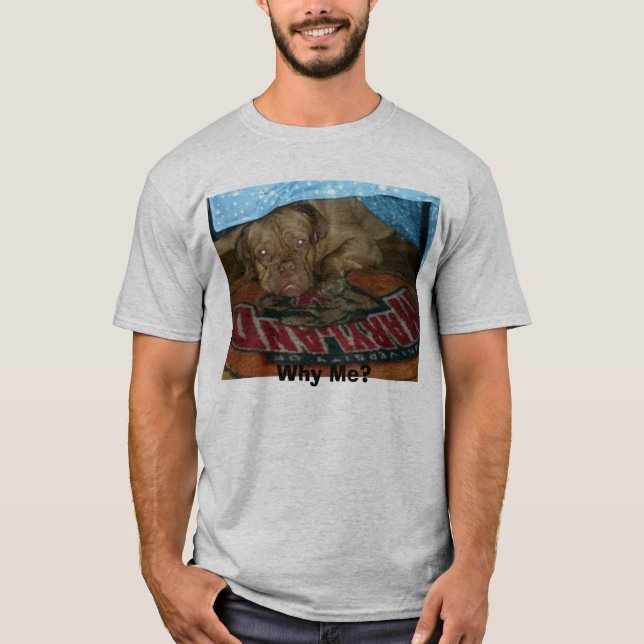 Camiseta ¿Nacido en el baby-boom 006, por qué yo? (Anverso)