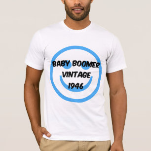 Camiseta nacido en el baby boom 1946