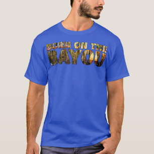 Camiseta NACIDO EN EL BAYOU Southern USA Bald Cypress TShir