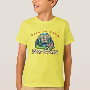 Camiseta Nacido en el campamento