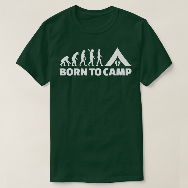 Camiseta Nacido en el campamento (Diseño del anverso)