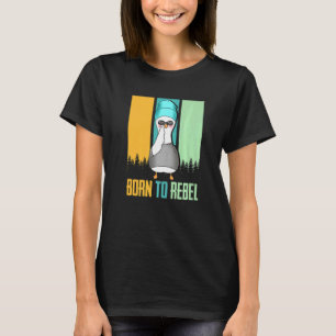 Camiseta Nacido En El Pato De Guay Rebel Goose