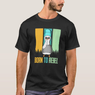 Camiseta Nacido En El Pato De Guay Rebel Goose