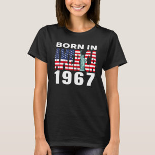 Camiseta Nacido En Estados Unidos En 1967 Orgullo Estadouni