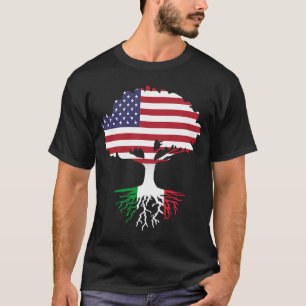 Camiseta Nacido en Estados Unidos Italia Roots America Crec
