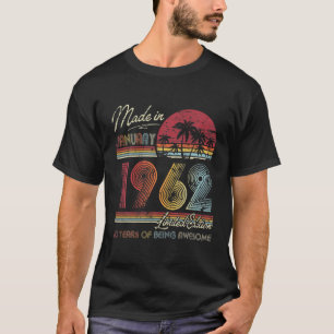 Camiseta Nacido En Febrero De 1962 60º Cumpleaños Hecho En 
