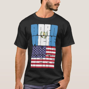 Camiseta Nacido en Guatemala Pertenezco Americano
