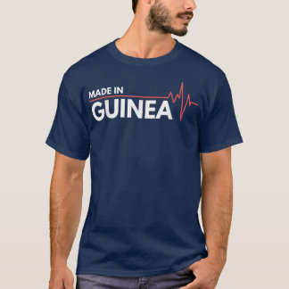 Camiseta Nacido En Guinea África País Africano De Nacimient