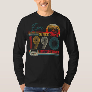 Camiseta Nacido En Junio De 1990 Epic Desde Junio De 1990 3