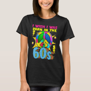 Camiseta Nacido en la época retro de los años 60, nostalgia