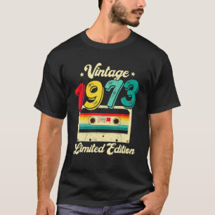Camiseta Nacido en la Vieja Cinta Cassette 1973