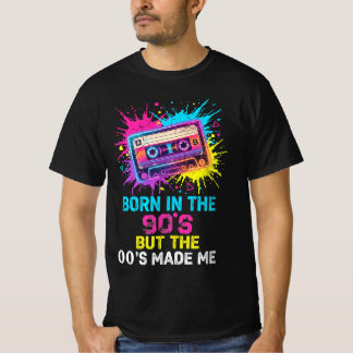 Camiseta Nacido En Los 90 Pero Los 00 Me Hicieron Retro Cas