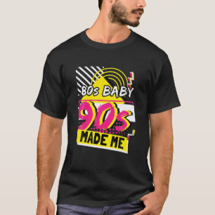 Camiseta Nacido En Los Años 80 Crecido En Los 90. Amo Los 9