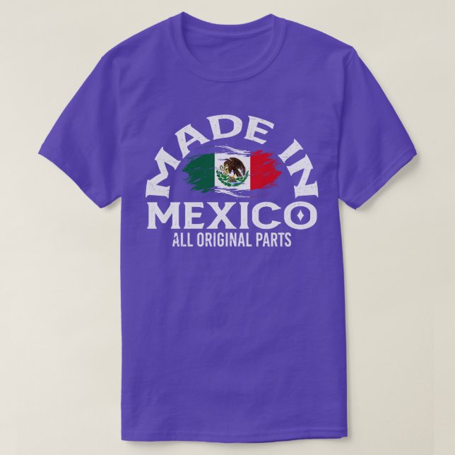 Camiseta Nacido en México (Diseño del anverso)