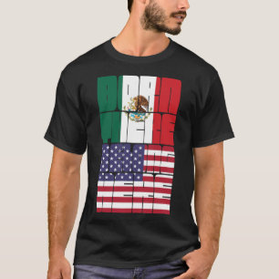 Camiseta Nacido en México Pertenece Americano