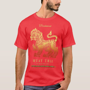 Camiseta Nacido en Muay Thai Boran Para Luchar