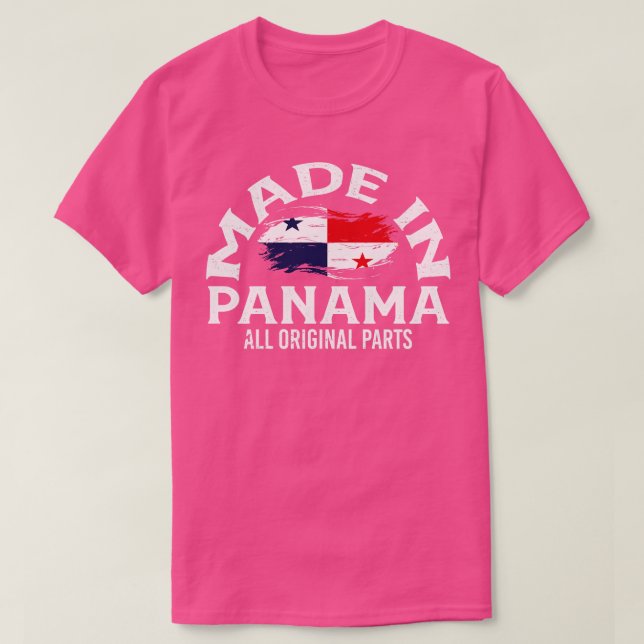 Camiseta Nacido en Panamá (Diseño del anverso)