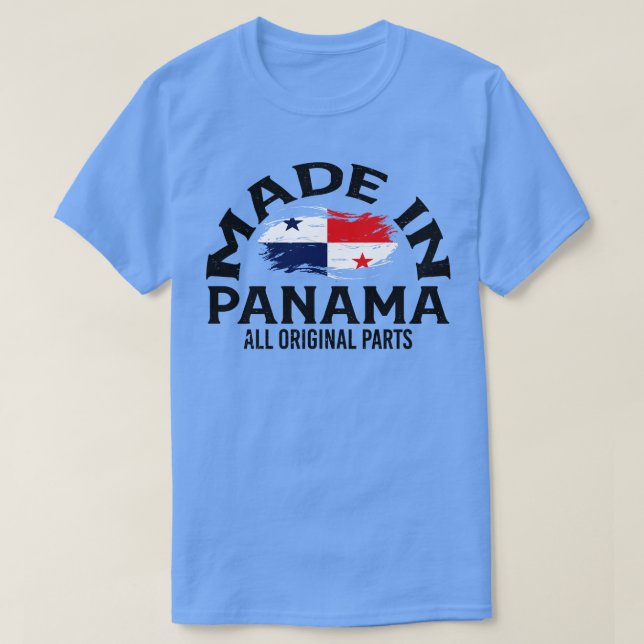 Camiseta Nacido en Panamá 1 (Diseño del anverso)