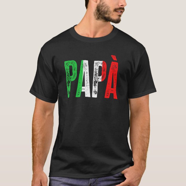 Camiseta Nacido en Papà (Anverso)