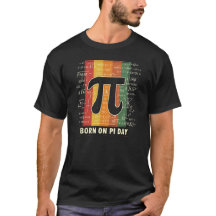 Nacido en Pi Day Retro Math