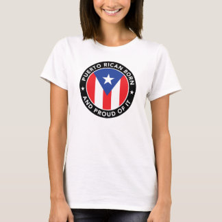 Camiseta Nacido en Puerto Rico