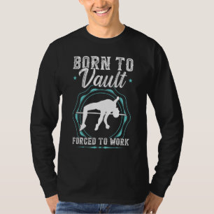 Camiseta Nacido En Refugio Forzado A Trabajar Jumping De Po