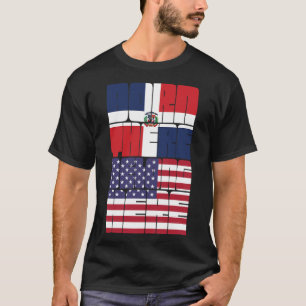 Camiseta Nacido en República Dominicana Pertenezco American