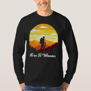 Camiseta Nacido En Wander Camping Adventure