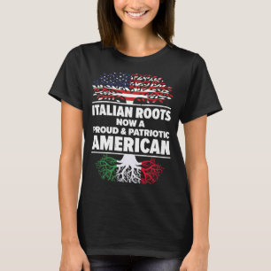 Camiseta Nacido italiano Italia Estadounidense Ciudadanía d