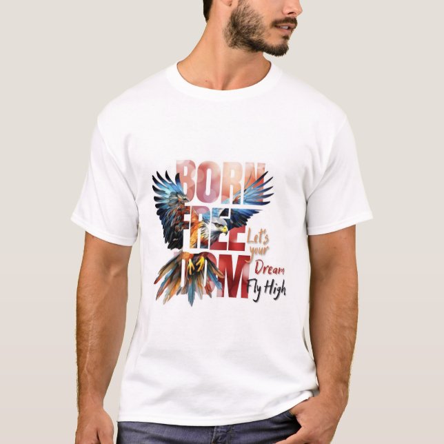 Camiseta Nacido Libre Dominio (Anverso)