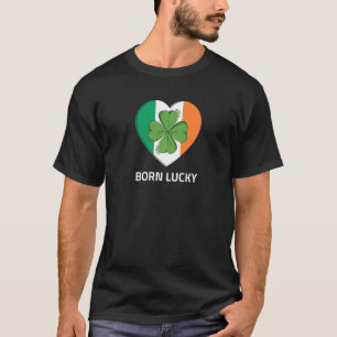 Camiseta Nacido Lucky Irish Heritage Ireland Ire Shamrock I