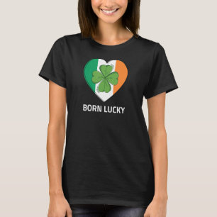 Camiseta Nacido Lucky Irish Heritage Ireland Ire Shamrock I