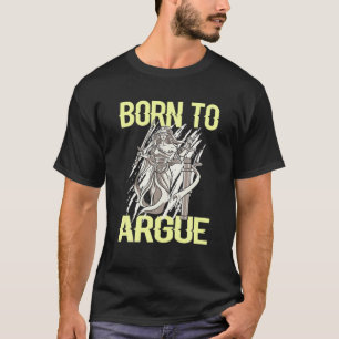 Camiseta Nacido Para Acusar Al Juez Juris Médica