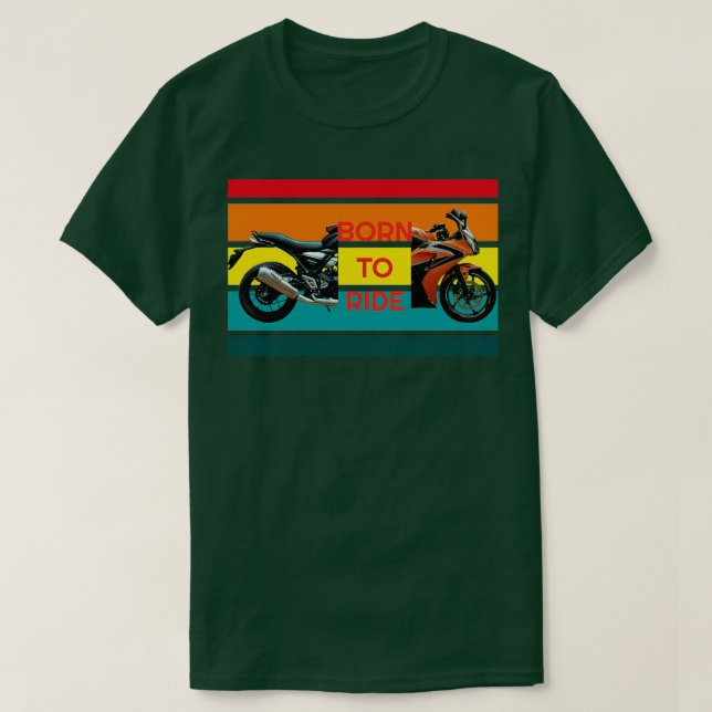 Camiseta Nacido para andar (Diseño del anverso)