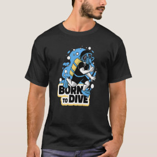 Camiseta Nacido Para Bucear Buceo