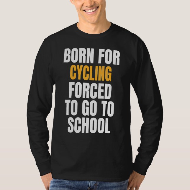 Camiseta Nacido Para Ciclismo (Anverso)