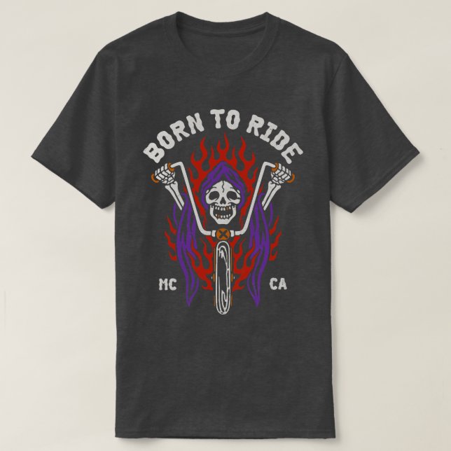 CAMISETA NACIDO PARA CORRER (Diseño del anverso)